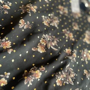 Maurices L floral mesh blouse